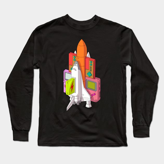 Combo set to the moon. Long Sleeve T-Shirt by makapa